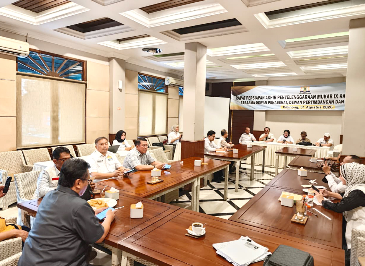 Rapat lanjutan gabungan SC dan OC, Persiapan Mukab IX KADIN Kabupaten Bogor